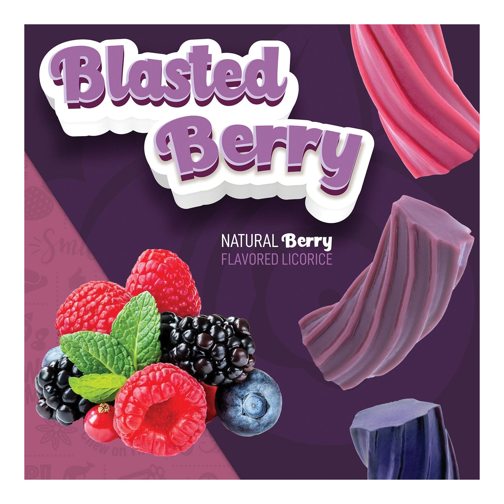 Wiley Wallaby Berry Licorice Candy 10 oz