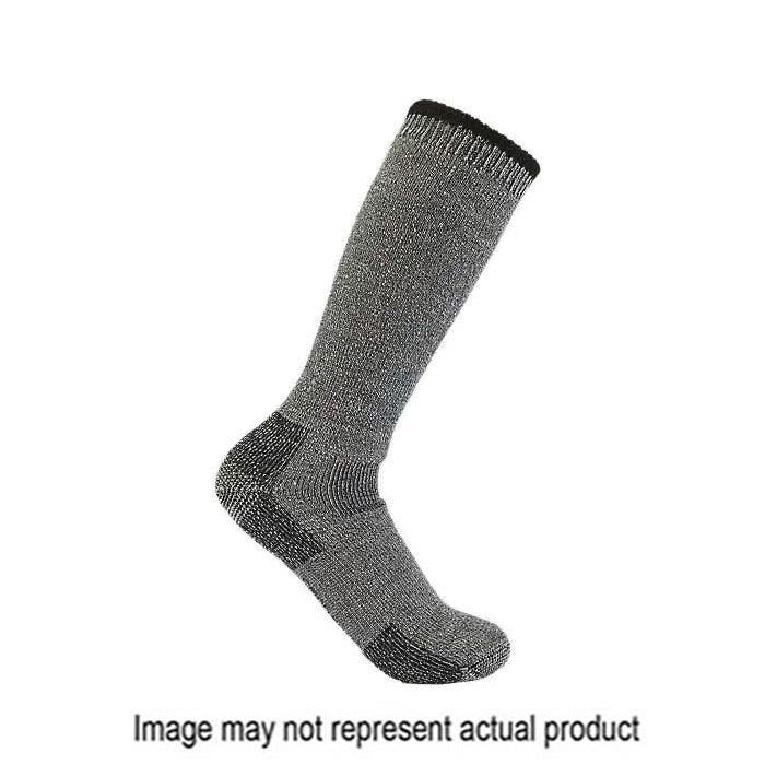 Carhartt Socks, Men's, L, Acrylic/Elastane/Nylon/Wool, Charcoal