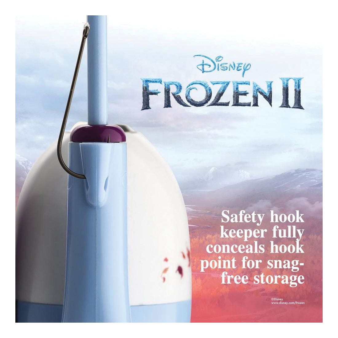 Shakespeare Disney FROZEN2KIT-B Frozen II Beginner Kit, 5 Reel, 2 ft 6 in L Rod, 3.1:1 Gear Ratio