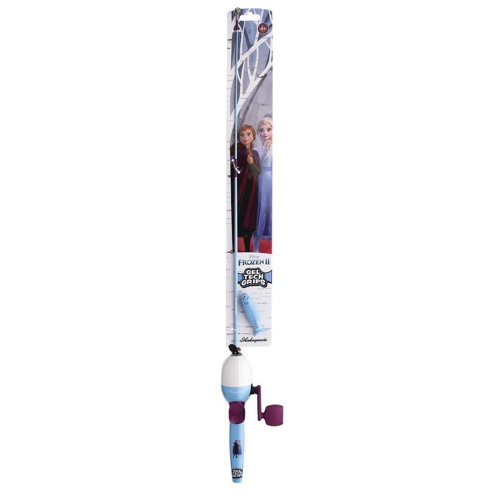 Shakespeare Disney FROZEN2KIT-B Frozen II Beginner Kit, 5 Reel, 2 ft 6 in L Rod, 3.1:1 Gear Ratio