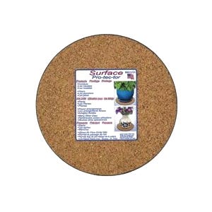 Curtis Wagner Plastics Plant Mat, 8 in Dia, Natural