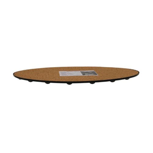 Curtis Wagner Plastics Plant Mat, 6 in Dia, Natural