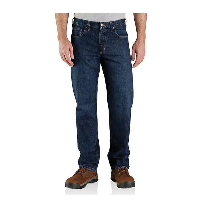 Carhartt Jeans, 34 in, 30 in L, Deep Creek, Relaxed