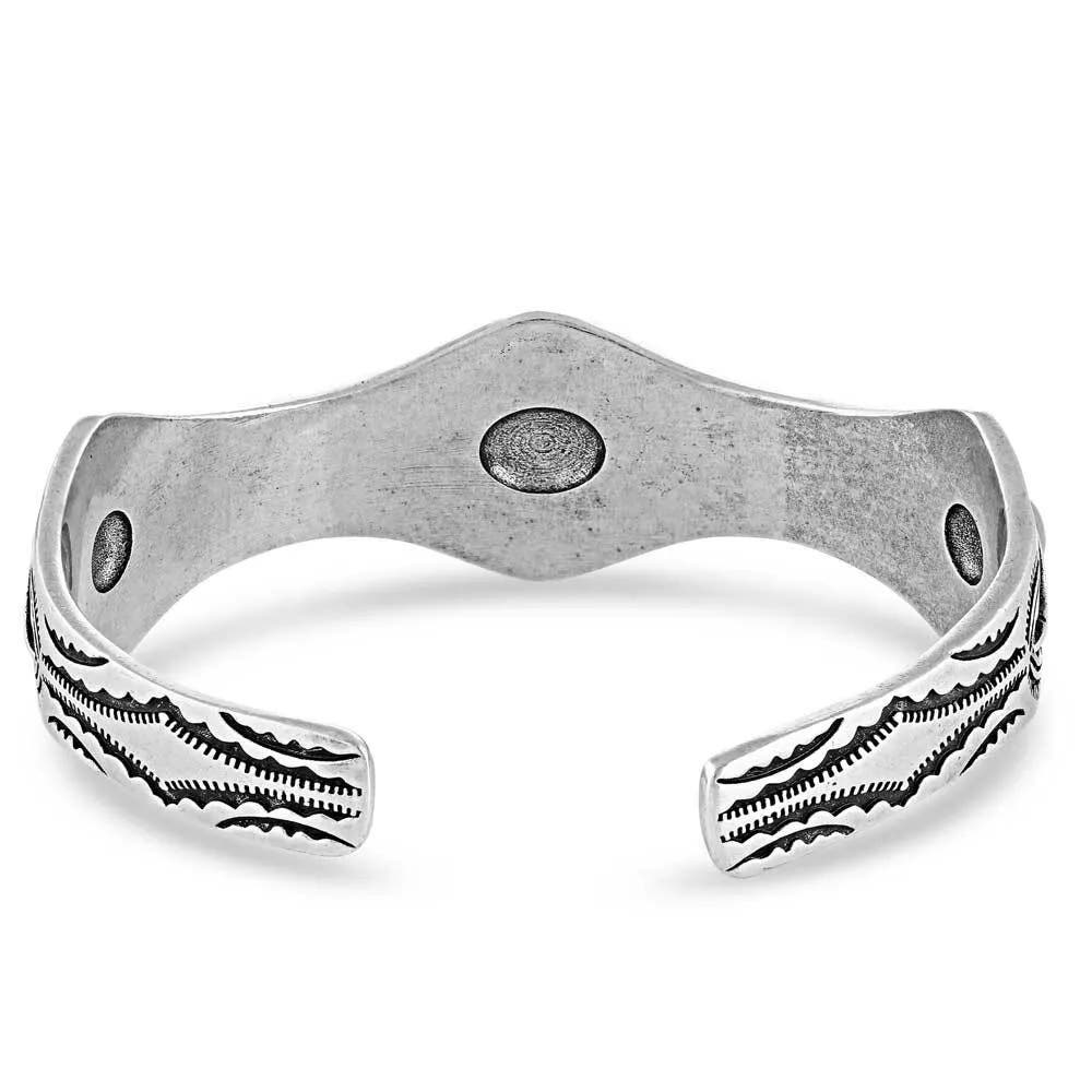 Montana Silversmiths Seeing Eye Aztec Silver Cuff