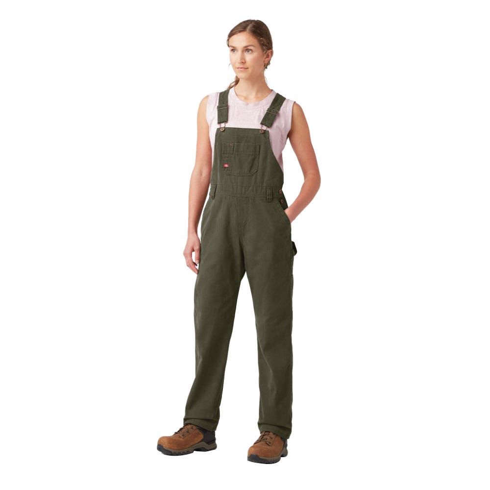 Dickies Bib Overalls, 2XL, Fits to Chest Size: 46 in, Fits to Waist Size: 40-1/2 in, Cotton/Polyester