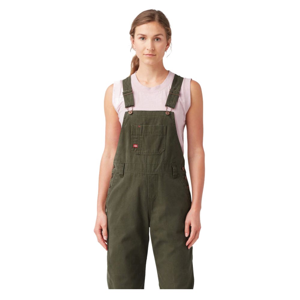 Dickies Bib Overalls, 2XL, Fits to Chest Size: 46 in, Fits to Waist Size: 40-1/2 in, Cotton/Polyester