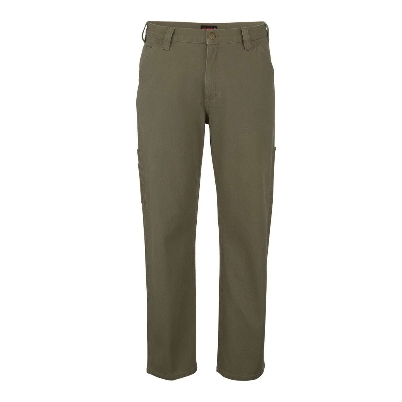 Wolverine Steelhead Series Pants, 34 in, 34 in L, Gravel, Bootcut, Stretchable