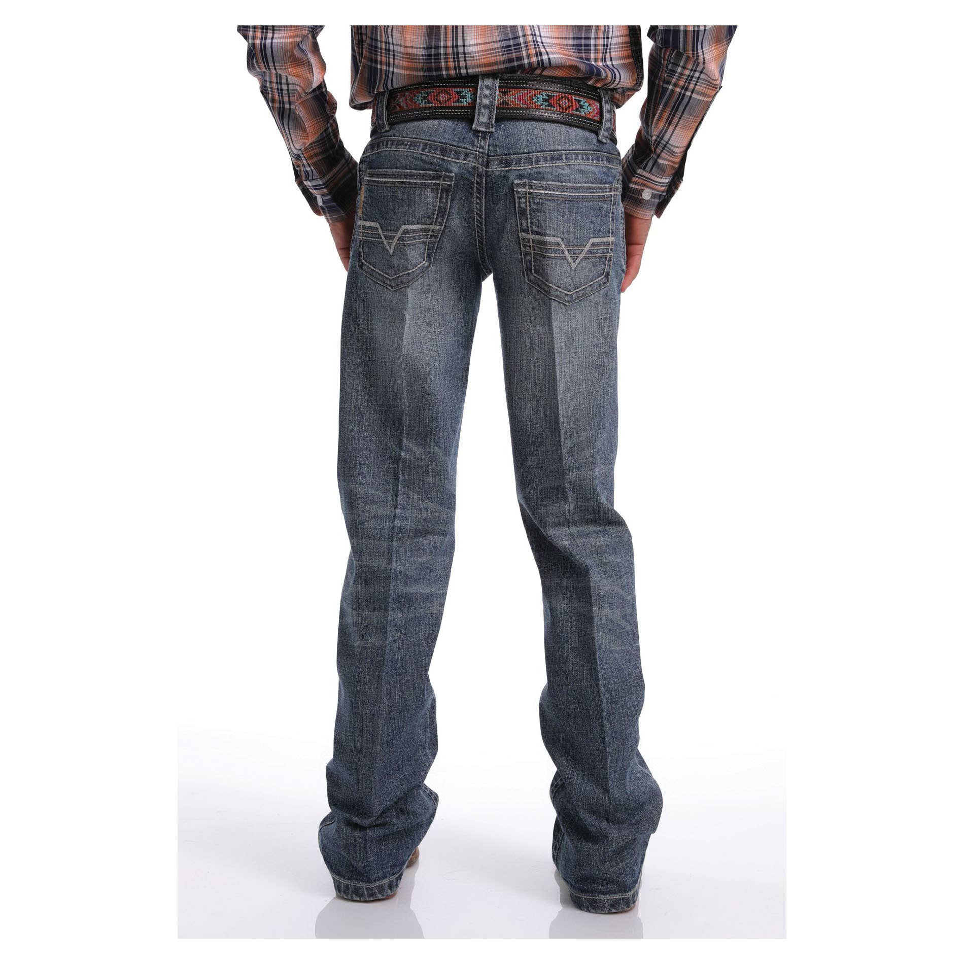 Cinch MB16781002-IND-16S Jeans, Boy's, 16, Bootcut, Slim, Stretchable
