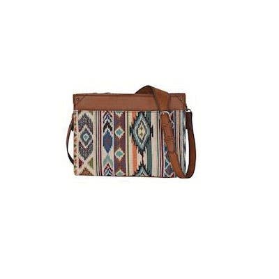 Justin Crossbody Bag, Women's, Jacquard, 1-Main Compartment