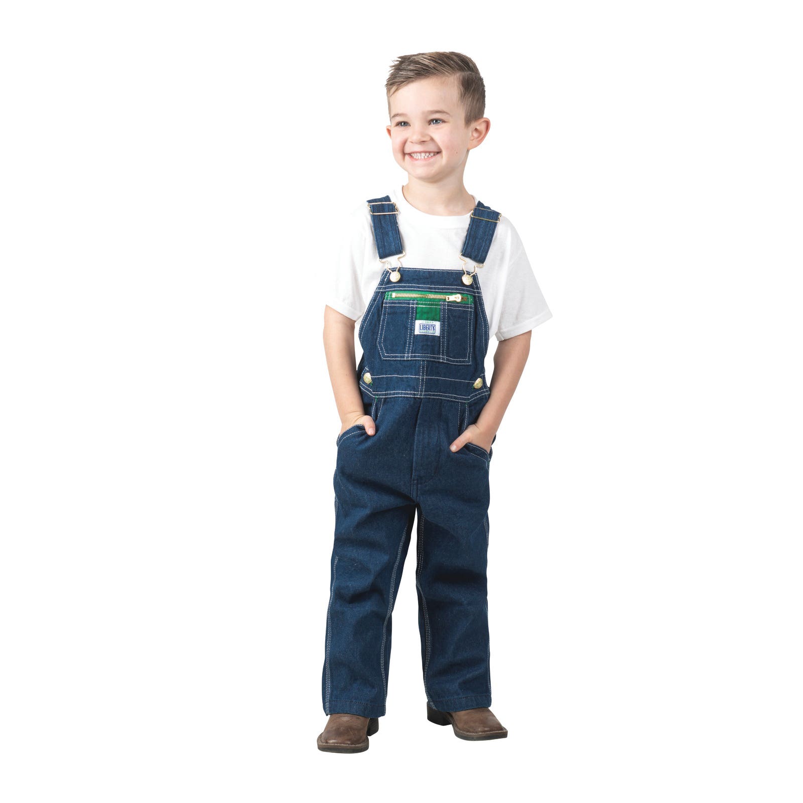 Liberty Boy's Pre-School Bib Overalls, Size 5