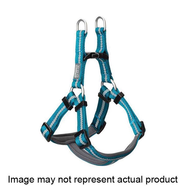 Terrain Dog Reflective Dog Harness, M, Neoprene, 16 to 25 in Girth, Red