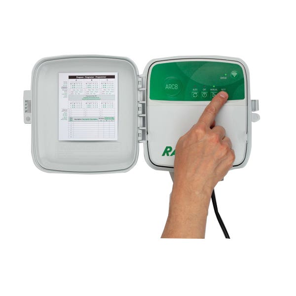 Rain Bird ARC8 App-Based Residential Controller, 120 VAC at 60 Hz Input, 0.68 a at 24 VAC Nominal, 1 a at 24 VAC Maximum