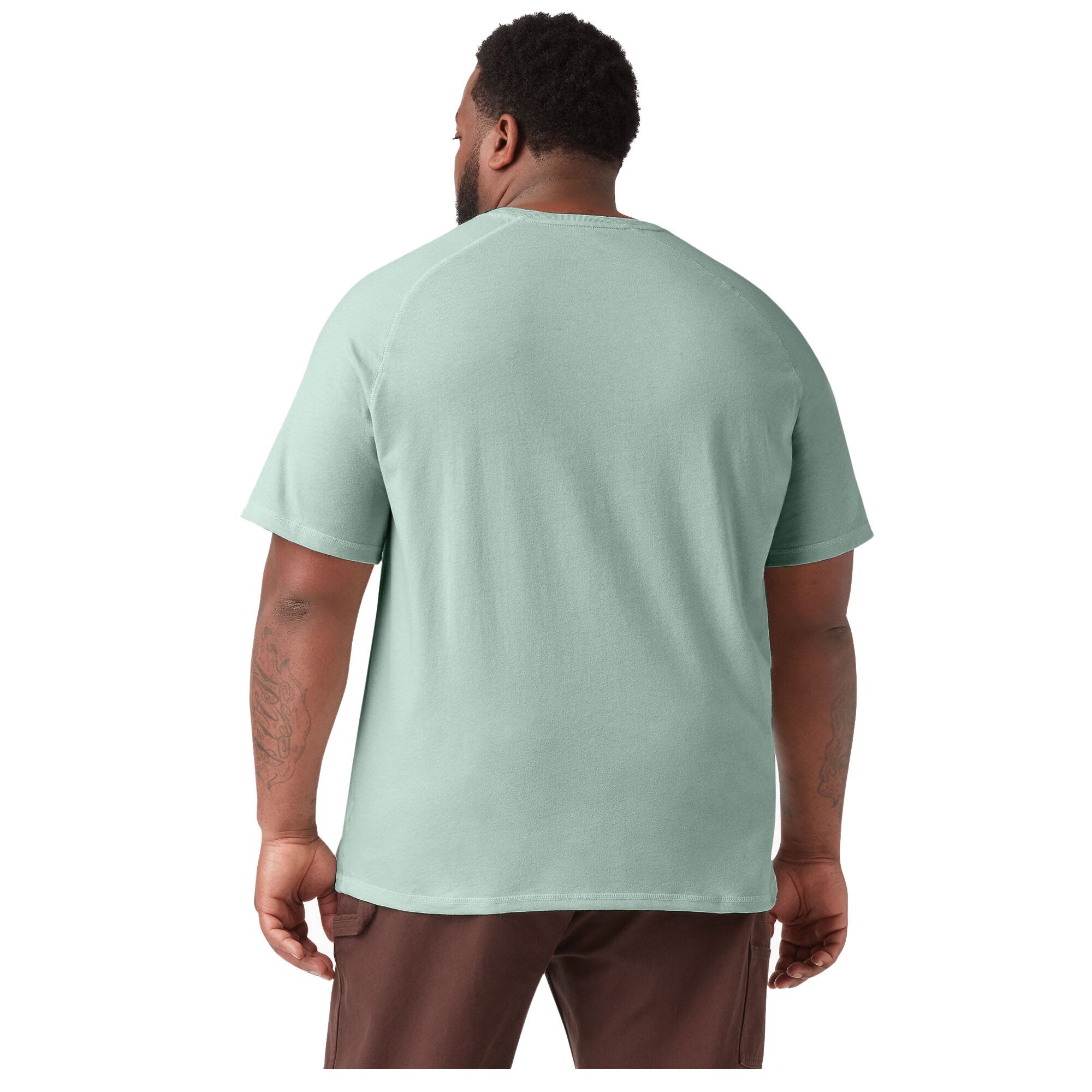 Dickies Men's Temp-iQ Series Cooling Short Sleeve Pocket T-Shirt, Surf Spray, 2XL