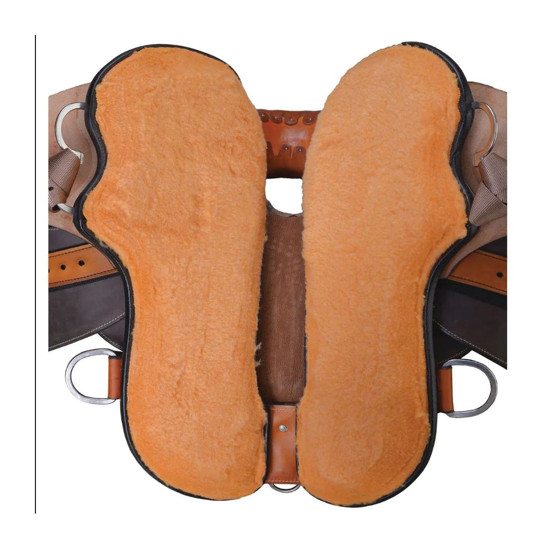 Circle Y Walnut Grove Flex2 Trail Series Saddle, 16 In.