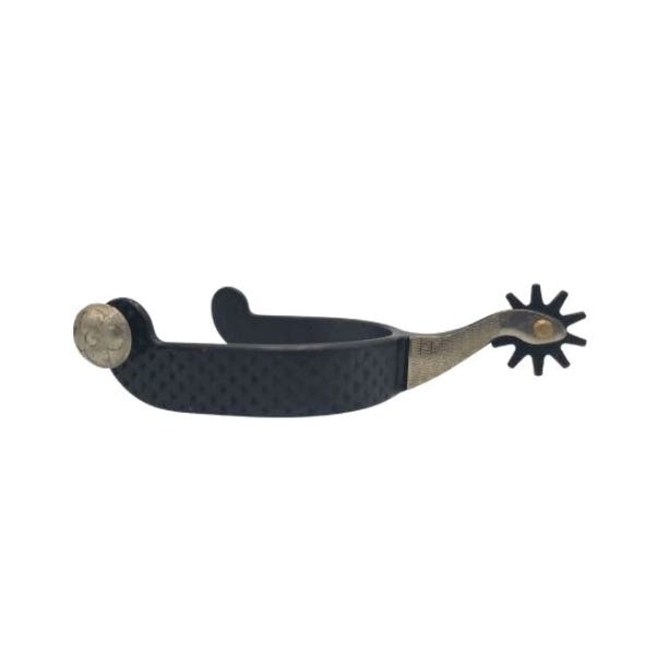Colorado Saddlery Pecos Spur, Steel, Black