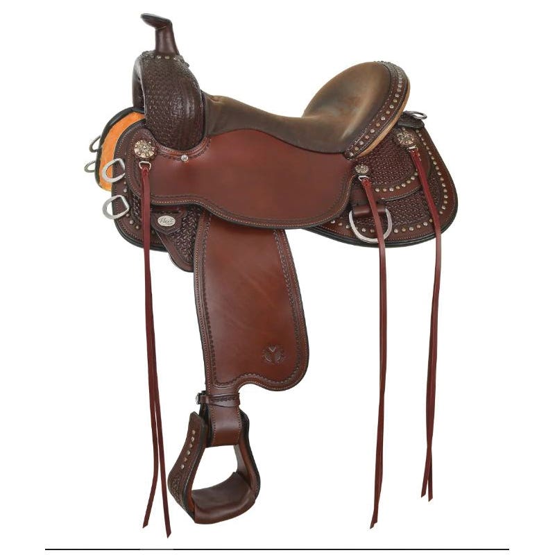 Circle Y Reno Flex2 Trail Series Saddle, 15 In., Full-Quarter Bar