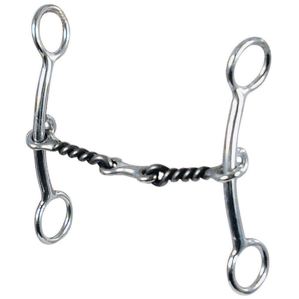 Reinsman Sharon Camarillo Series Lite Lifter Dogbone, 3/8 in, 5-1/2 in Mouth, Iron