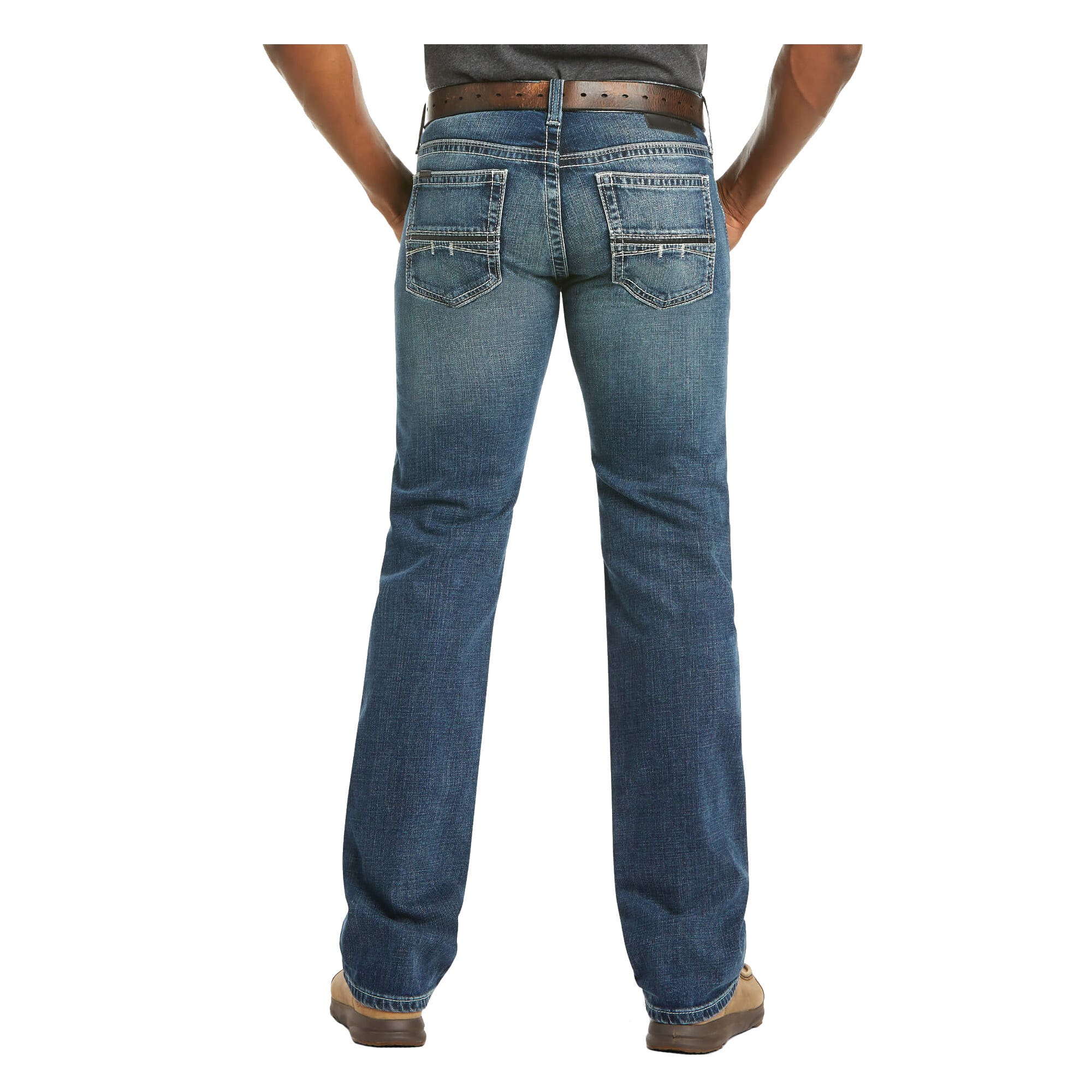 Ariat Coltrane M7 Rocker Series Stackable Jeans, 31 in, 34 in L, Silverton, Slim, Stretchable