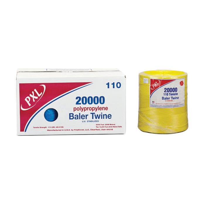 PXL Big Round Baler Twine, 20,000 ft, 110 lb Working Load