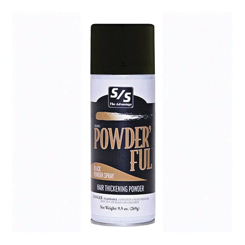 Sullivans Powder Spray, Black, 9.5 oz