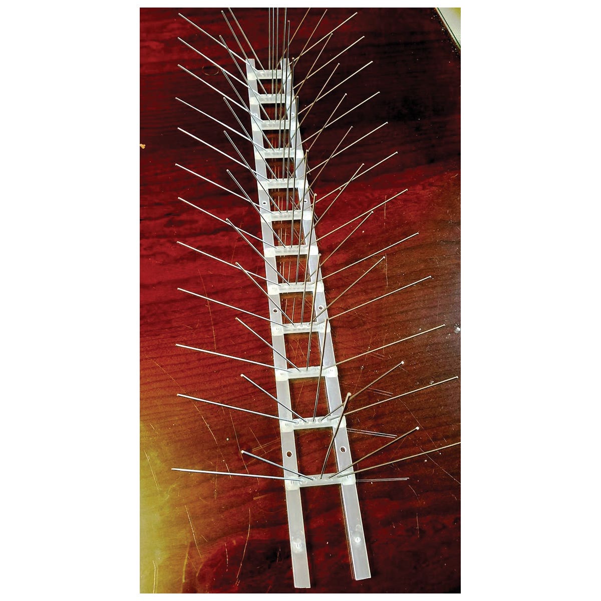 Flock Free Adjustable Bird Spike Retail Kit, Universal, 10 ft L Spike
