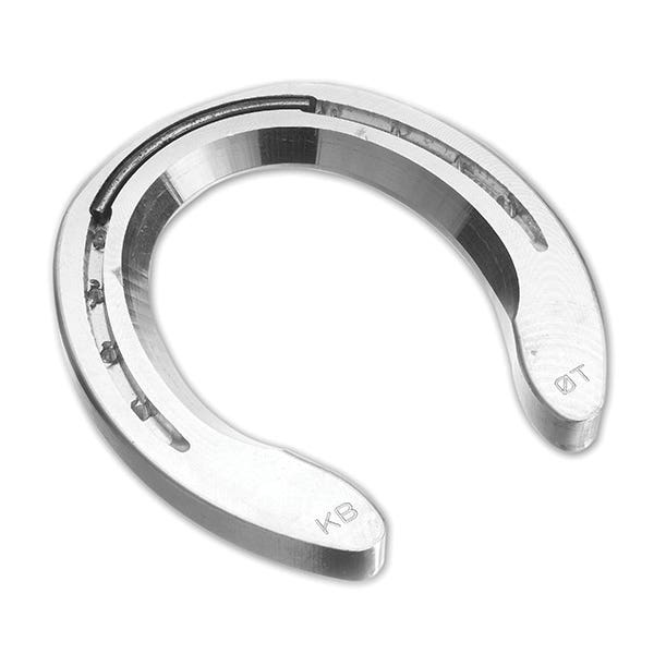 KB 25720 2 deg Horseshoes, 0.38 in Thick, 00, Aluminum Alloy
