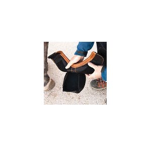EasyCare Inc Hoof Boots, #8, Cordura Fabric/Leather/Polyurethane, Black