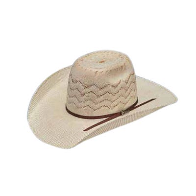 Twister T71697-7 Hat, Women's, 7 in, Bangora Straw, Ivory/Tan