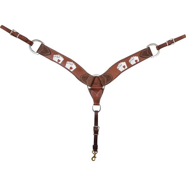 MARTIN SADDLERY Breast Collar, 34-1/2 in L, 2-3/4 in W