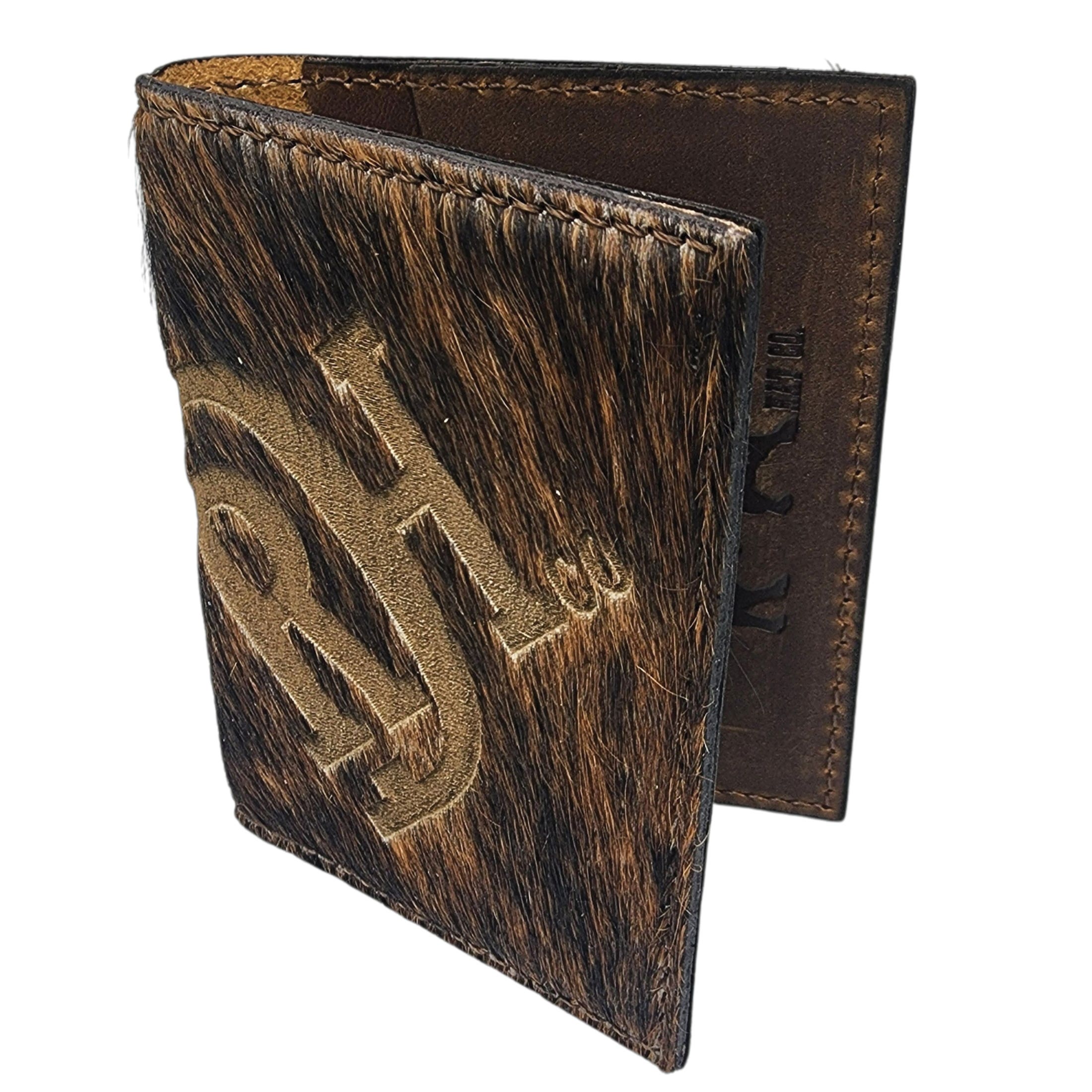 Rdhco Bi-Fold Wallet, Men's, Natural Brindle