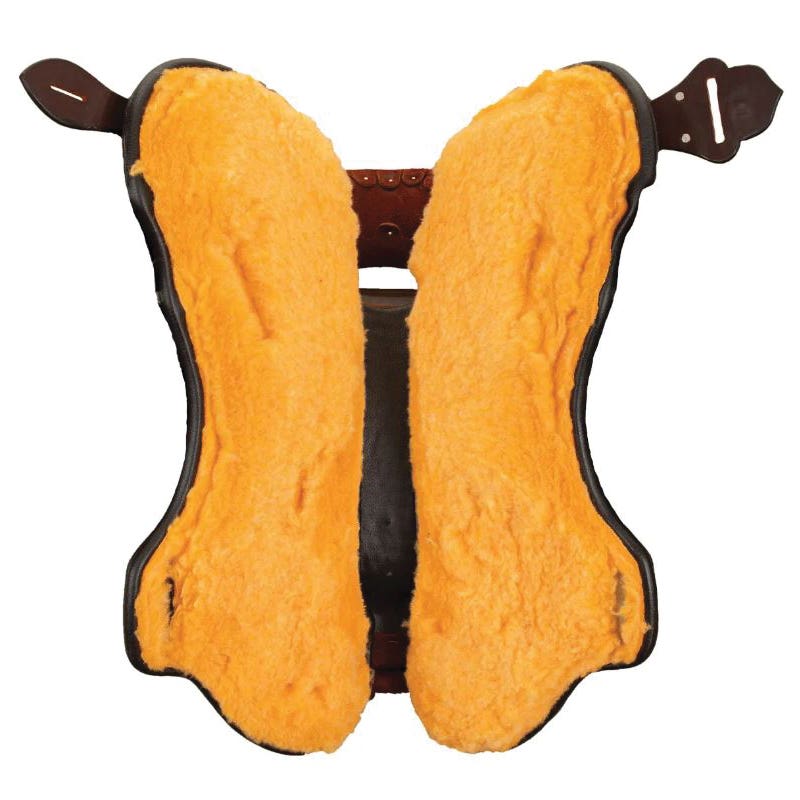Circle Y Josey Mitchell Series Leather Chocolate Saddle, 14-1/2 In., Regular