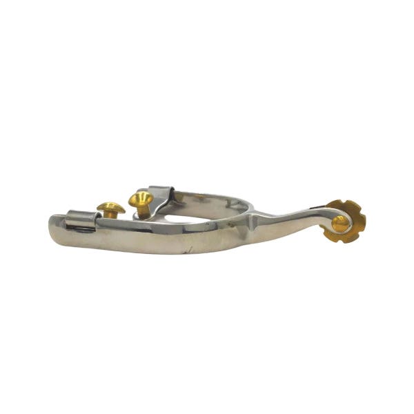 Colorado Saddlery Wild Horse Spur, Brass/Stainless Steel