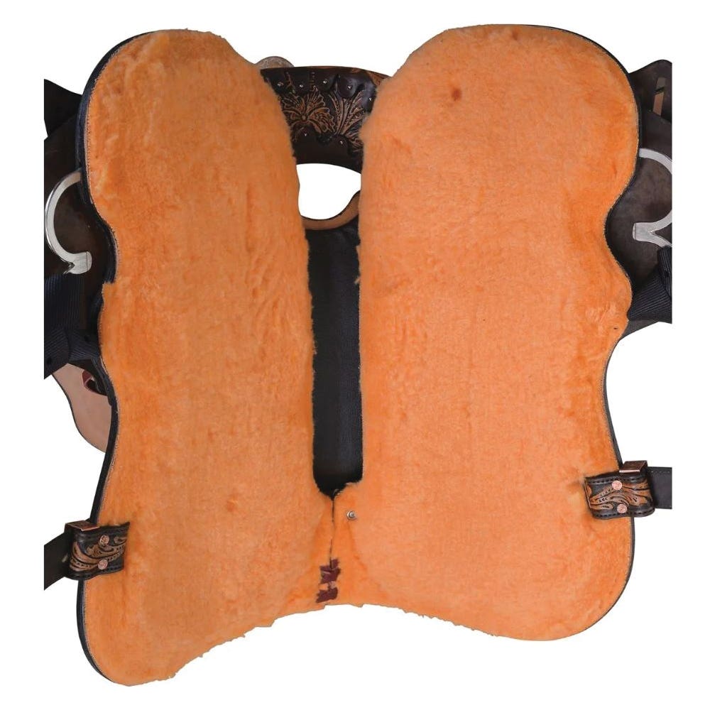 Circle Y Josey Ultimate Cash Series Hardseat Chocolate Saddle, 14 In., Regular