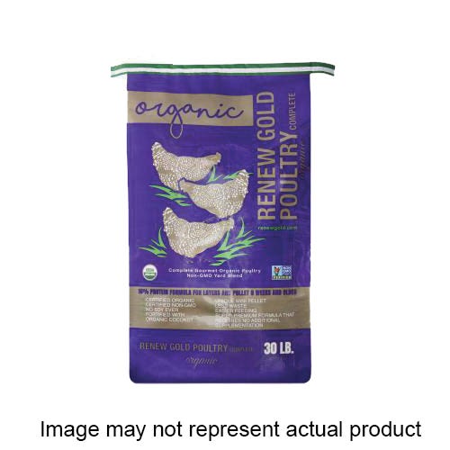Manna Pro Renew Gold POULTRY-20 Poultry Feed, 20 lb