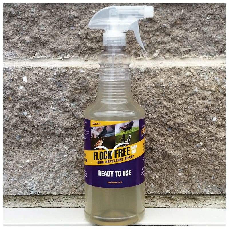 Flock Free Bird Repellent Spray, Ready-To-Use