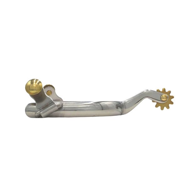 Colorado Saddlery Powder River Spur, Women's, Brass/Stainless Steel