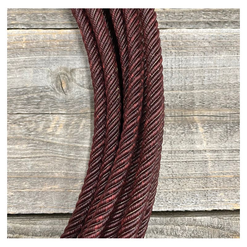 Cowboy Cordage Ranch Rope, 3/8 in, 50 ft L, Nylon, Black Cherry