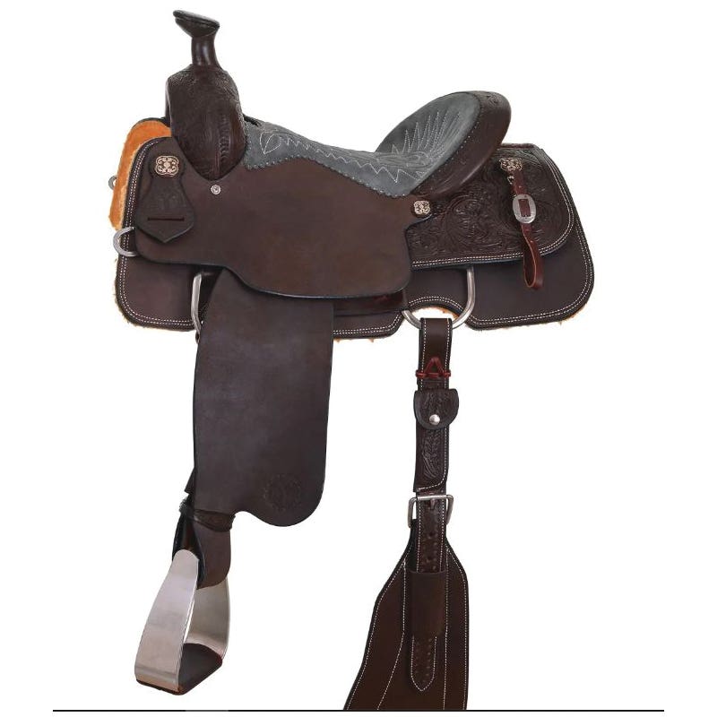 Circle Y Mesquite Roper Series Saddle, 14-1/2 In.