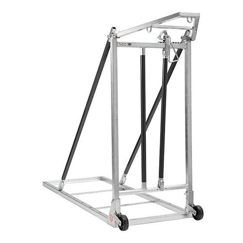 Weaver Livestock Half Chute, 120 in OAL, 36-1/2 in OAW, 75 in OAH, Aluminum