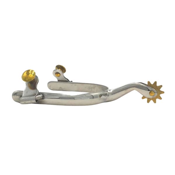 Colorado Saddlery Pony Express Spur, Women's, Brass/Stainless Steel
