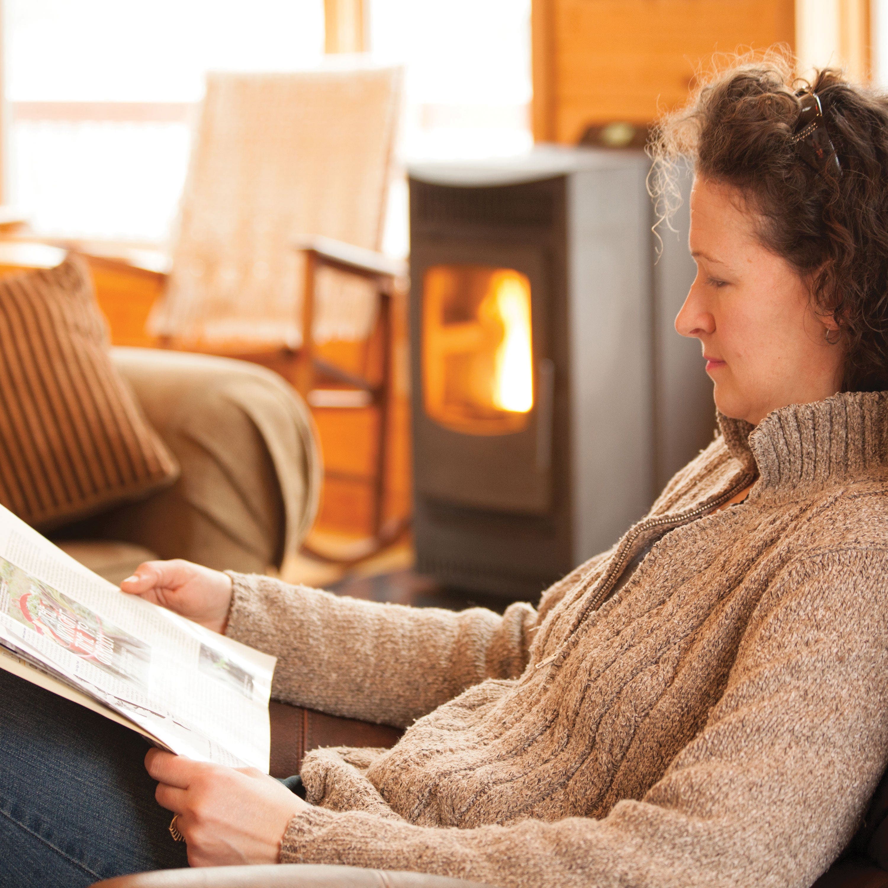 Castle Stoves Serenity Wood Pellet Heating Stove