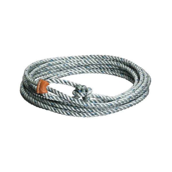 Colorado Saddlery Silver Dot Ranch Rope, 7/16 in Dia, 30 ft L