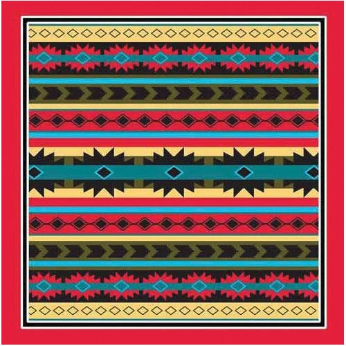 The Bandanna Co Bandanna, Cotton, Modern Aztec