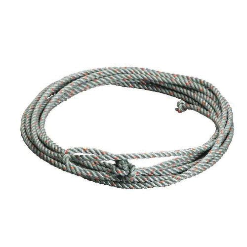 Colorado Saddlery Silver Dot Kids Rope, 5/16 in Dia, 20 ft L, Polyester