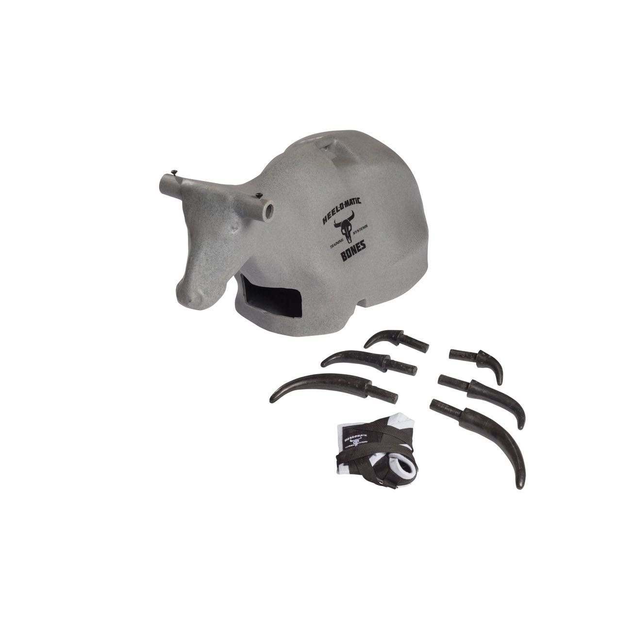 Heel-O-Matic Heading Dummy, Plastic, Gray