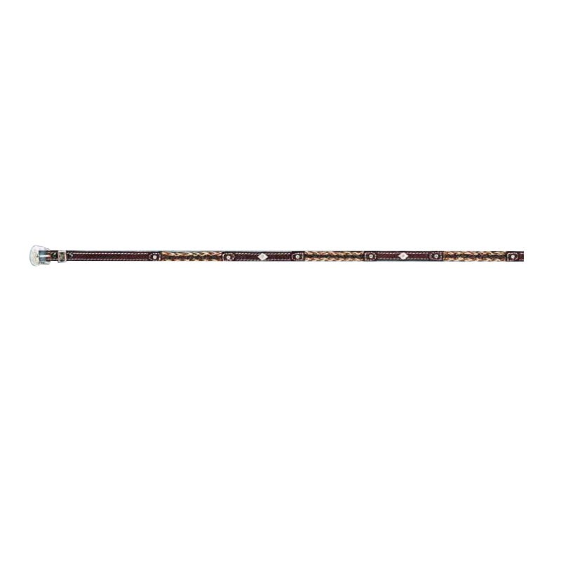 Twister 200302 Hatband, Leather, Brown