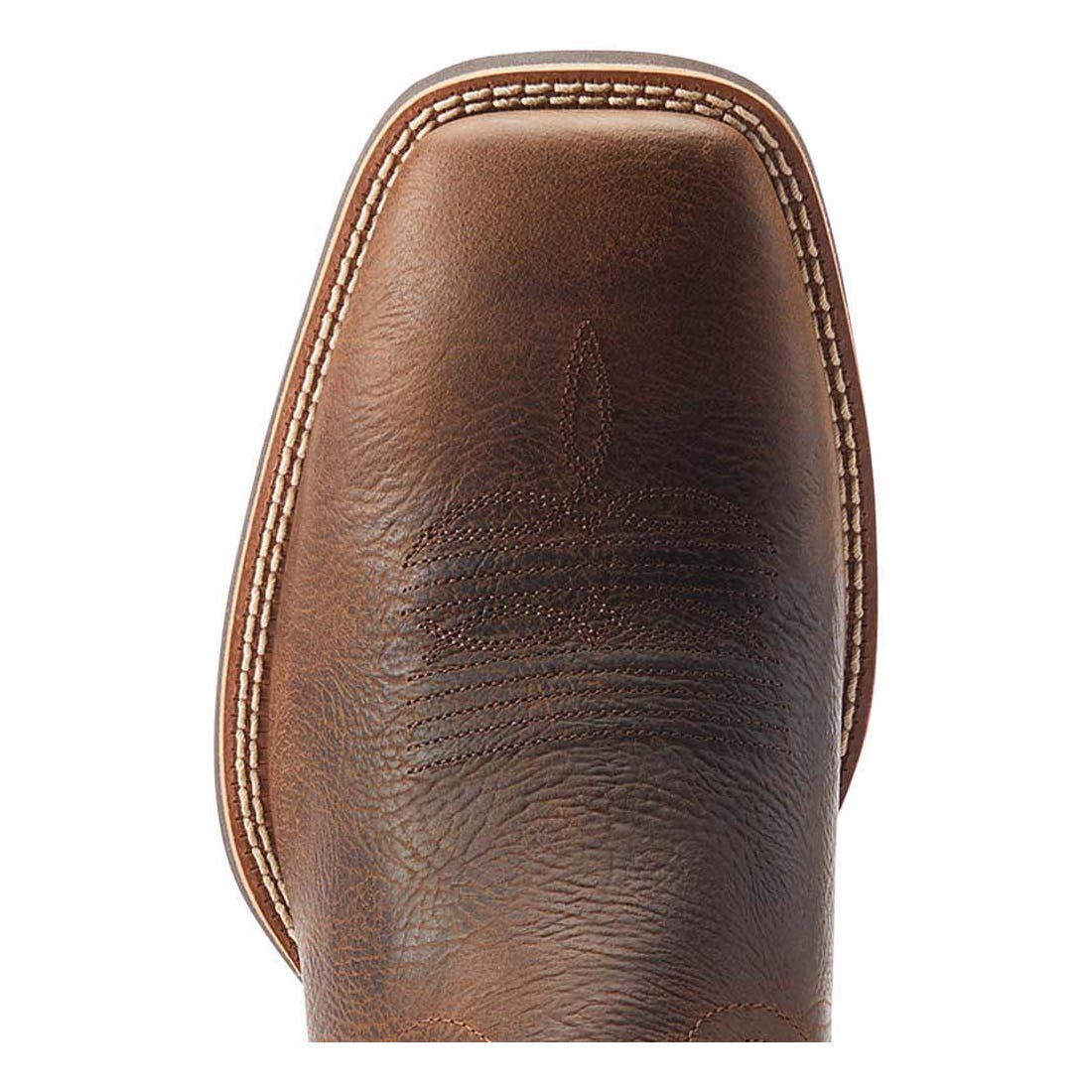 Ariat Slingshot Series Western Boots, 9, D W, Six-Row Stitch, Rowdy Rust, Leather
