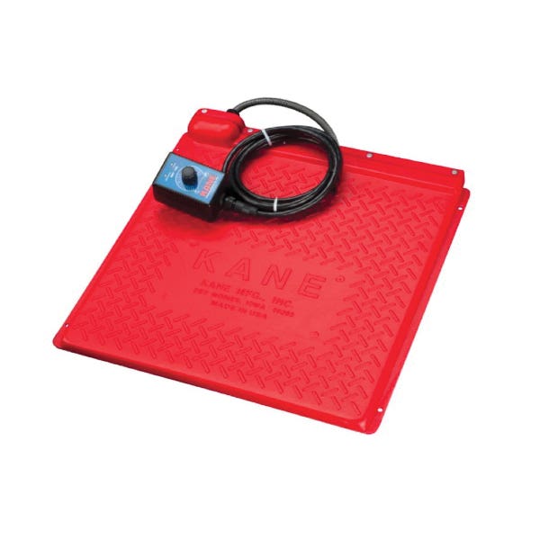Kane Manufacturing PPHM18T Series Single Pet Heat Mat with TD-30 Thermostat, 18 in L x 18 in W Dimensions, 46 W