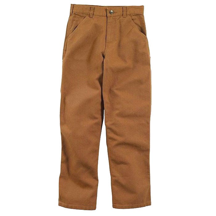 Carhartt Boys Pants Bootcut Size 8 Carhartt Brown