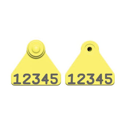 Allflex Sheep Mini Ear Tag Yellow 1.5 in